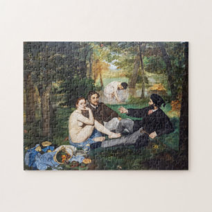 Edouard Manet - Frühstück im Freien Puzzle