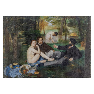 Edouard Manet - Frühstück im Freien Schneidebrett
