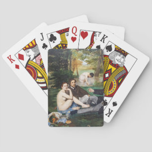 Edouard Manet - Frühstück im Freien Spielkarten