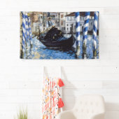 Edouard Manet - Grand Canal, Venedig Banner (Insitu)