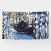 Edouard Manet - Grand Canal, Venedig Banner (Horizontal)