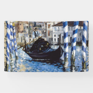 Edouard Manet - Grand Canal, Venedig Banner