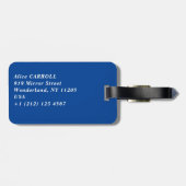 Edouard Manet - Grand Canal, Venedig Gepäckanhänger (Rückseite horizontal)