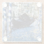 Edouard Manet - Grand Canal, Venedig Glasuntersetzer (Rückseite)