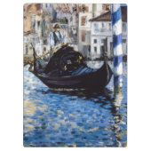 Edouard Manet - Grand Canal, Venedig Klemmbrett (Rückseite)