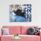 Edouard Manet - Grand Canal, Venedig Leinwanddruck (Insitu (Wohnzimmer))