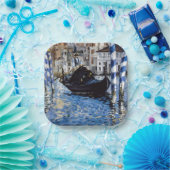 Edouard Manet - Grand Canal, Venedig Pappteller (Party)