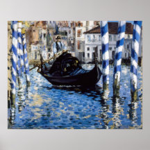 Edouard Manet - Grand Canal, Venedig