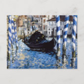 Edouard Manet - Grand Canal, Venedig Postkarte (Vorderseite)