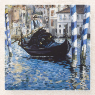 Edouard Manet - Großer Kanal, Venedig Glasuntersetzer