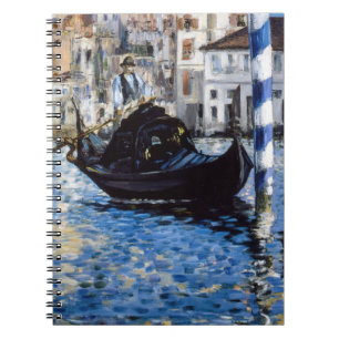 Edouard Manet - Großer Kanal, Venedig Notizblock