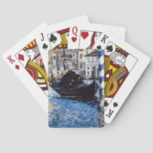 Edouard Manet - Großer Kanal, Venedig Spielkarten