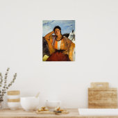 Edouard Manet - Gypsy With A Cigarette Poster (Küche)