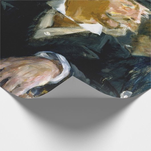 Edouard Manet - Im Café Geschenkpapier (Ecke)