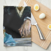 Edouard Manet - Im Café Geschirrtuch (Viertel Falte)