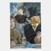 Edouard Manet - Im Café Geschirrtuch (Vertikal)
