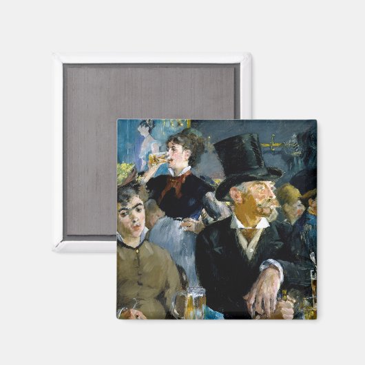 Edouard Manet - Im Café Magnet (Vorderseite/Rückseite)
