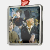 Edouard Manet - Im Café Ornament Aus Metall (Links)