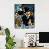Edouard Manet - Im Café Poster (Heimbüro)