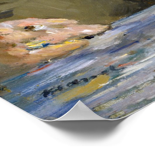 Edouard Manet - Im Café Poster (Ecke)