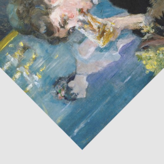 Edouard Manet - Im Café Seidenpapier (Detail)