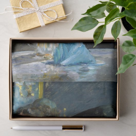 Edouard Manet - Im Café Seidenpapier (Geschenk)