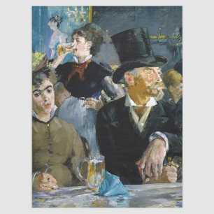 Edouard Manet - Im Café Seidenpapier