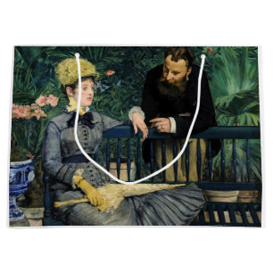Edouard Manet - Im Gewächshaus Große Geschenktüte