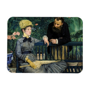 Edouard Manet - Im Gewächshaus Magnet