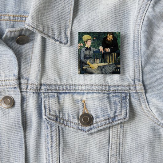 Edouard Manet - Im Konservatorium Button (Beispiel)