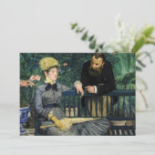 Edouard Manet - Im Konservatorium Einladung (Stehend Vorderseite)