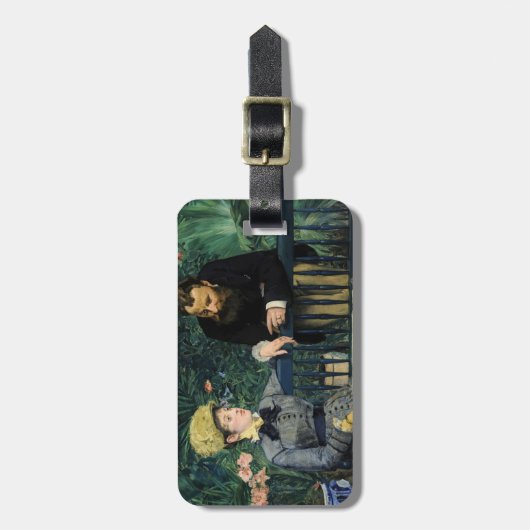 Edouard Manet - Im Konservatorium Gepäckanhänger (Vorderseite vertikal)