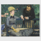 Edouard Manet - Im Konservatorium Geschenkpapier (Flach)