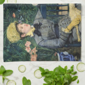 Edouard Manet - Im Konservatorium Geschirrtuch (Gefaltet)