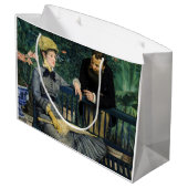 Edouard Manet - Im Konservatorium Große Geschenktüte (Rückseite Schrägansicht)