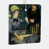 Edouard Manet - Im Konservatorium Keramikornament (Rechts)