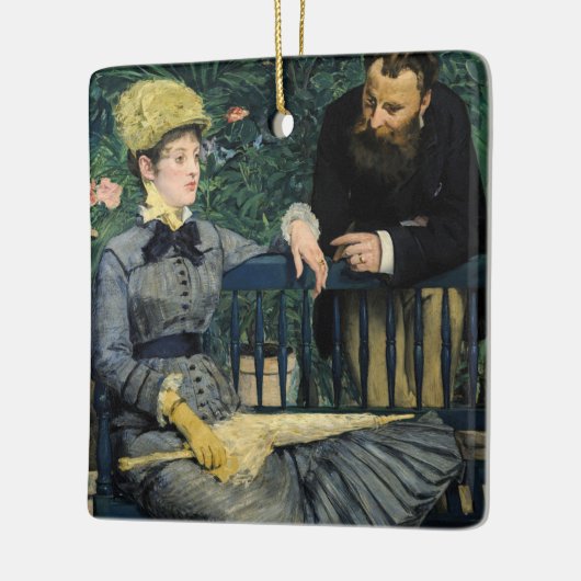 Edouard Manet - Im Konservatorium Keramikornament (Links)