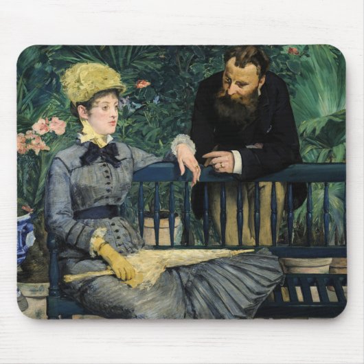 Edouard Manet - Im Konservatorium Mousepad (Vorne)