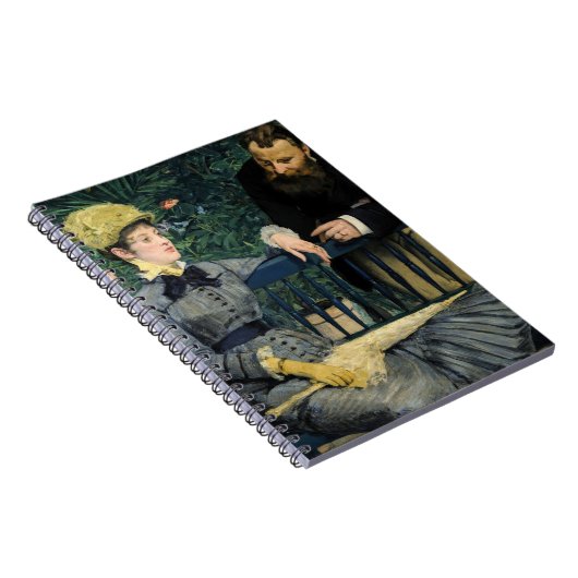 Edouard Manet - Im Konservatorium Notizblock (Rechte Seite)