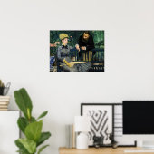 Edouard Manet - Im Konservatorium Poster (Heimbüro)
