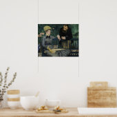 Edouard Manet - Im Konservatorium Poster (Küche)