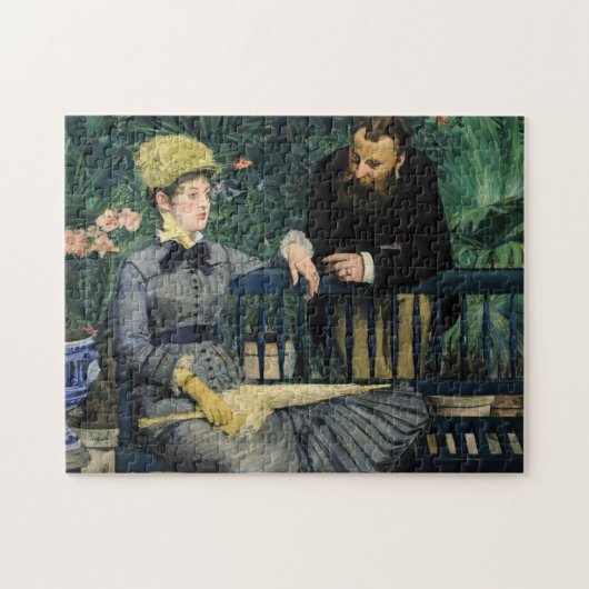 Edouard Manet - Im Konservatorium Puzzle (Horizontal)