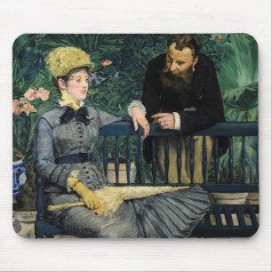 Edouard Manet - In der Konservatorium Mousepad