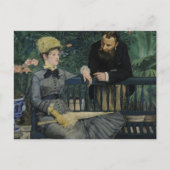 Edouard Manet - In the Conservatory Postkarte (Vorderseite)