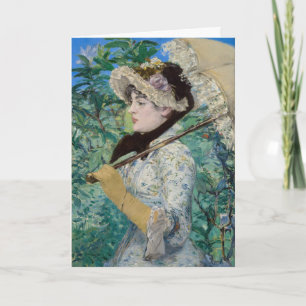 Edouard Manet - Jeanne / Frühling Karte