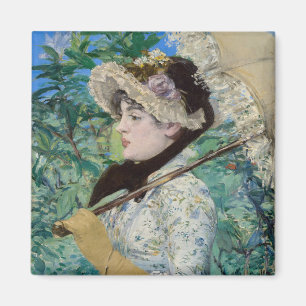 Edouard Manet - Jeanne / Frühling Magnet