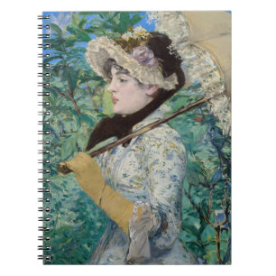 Edouard Manet - Jeanne / Frühling Notizblock
