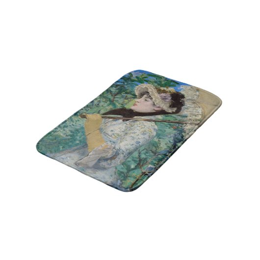 Edouard Manet - Jeanne / Spring Badematte (Schrägansicht)