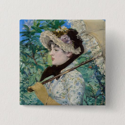 Edouard Manet - Jeanne / Spring Button (Vorderseite)
