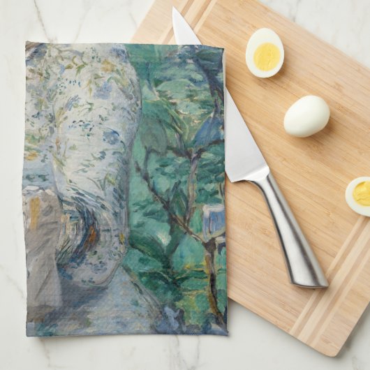 Edouard Manet - Jeanne / Spring Geschirrtuch (Viertel Falte)